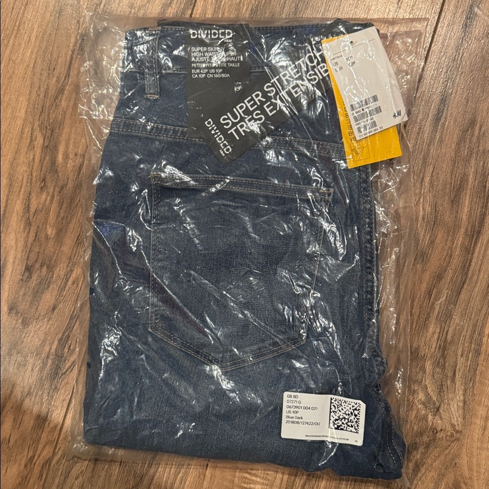 Divided Dark Blue Super Stretch Jeans